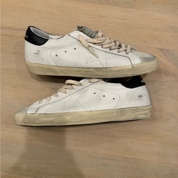 NWT Men’s Golden Goose Superstar Low Top Sneakers Size 43 - Picture 4 of 8